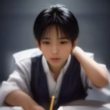 男同网主编陈默的职业照，男性，戴眼镜，表情专注而亲切，背景为简洁的办公室书架